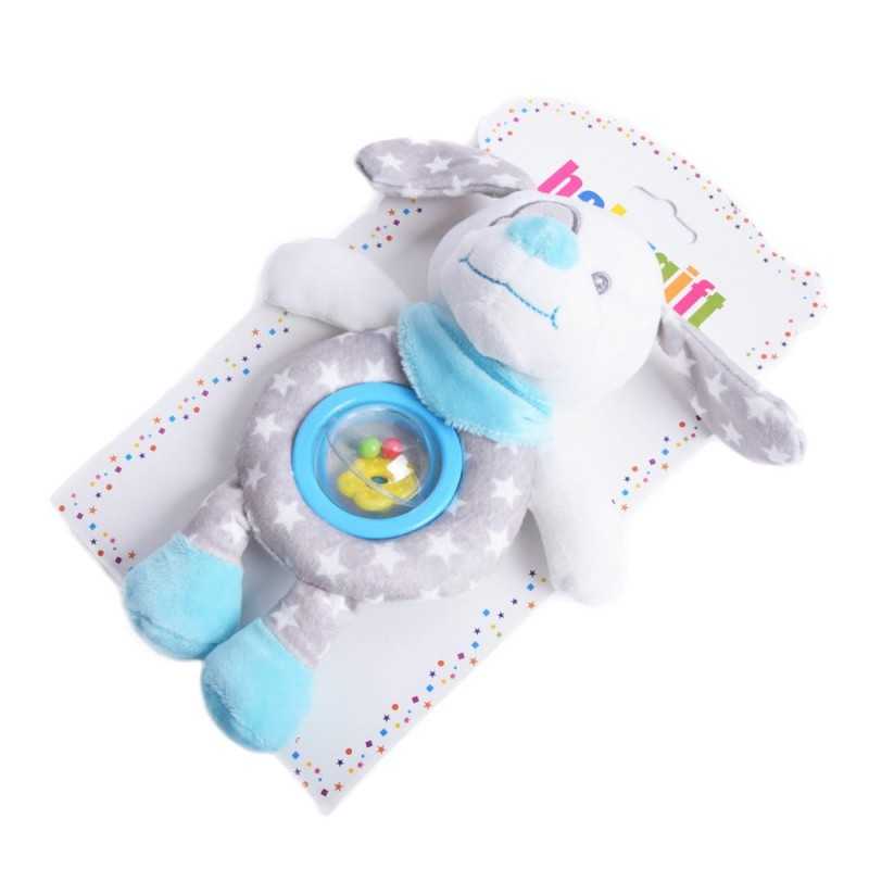 Plush Rattle Puppy Toy