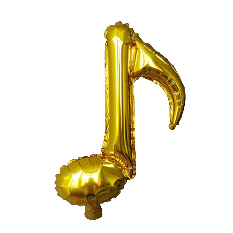 18" Music Note Foil Balloon