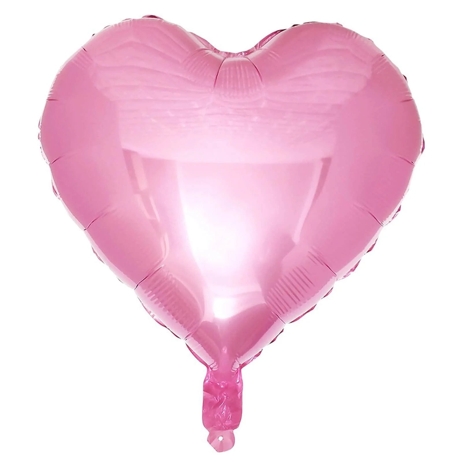 18" Pink Pastel Heart Shaped Foil Balloon