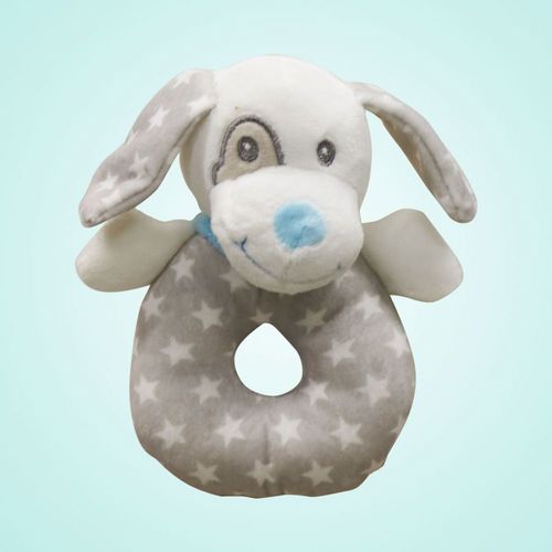 Plush Rattle Puppy Toy