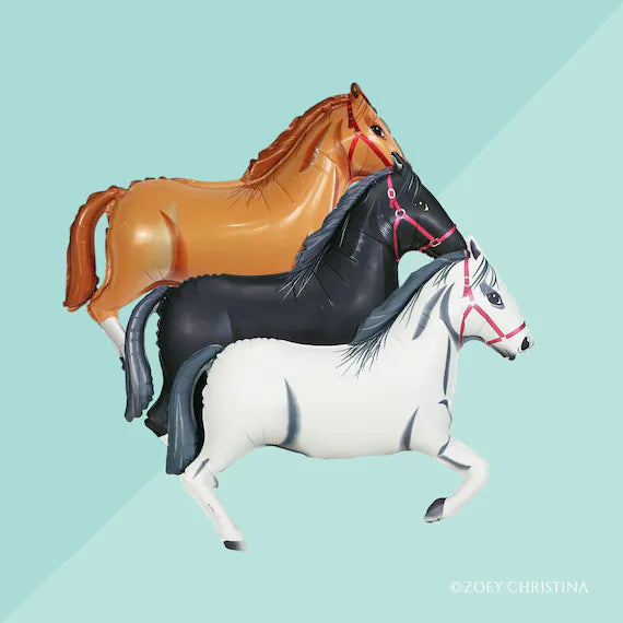 Horse - Zoo Theme Foil Balloon