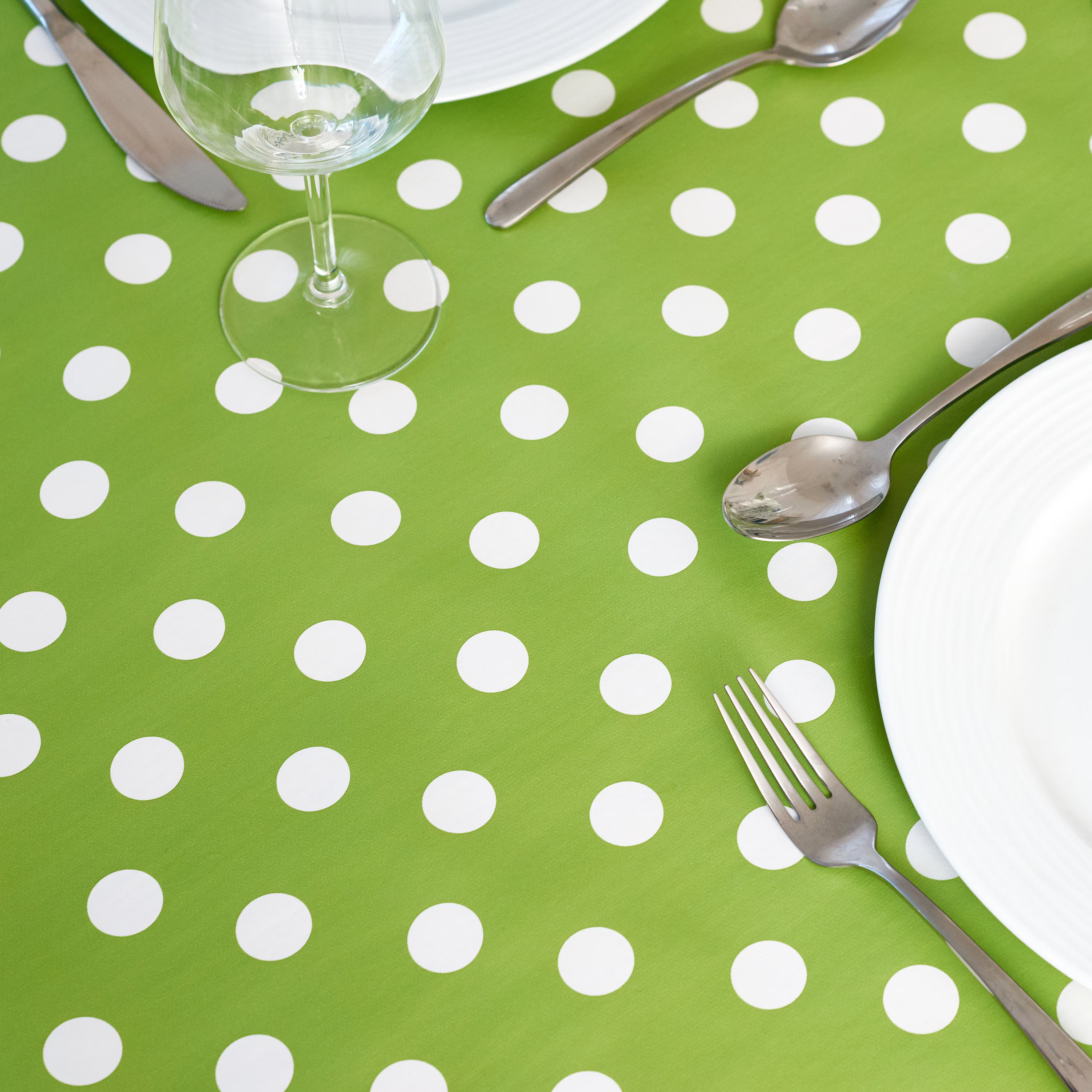 Polka Dot Party Table Cover
