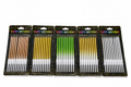 Happy Birthday Extra Long Metallic Cake Candles