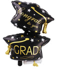 30" Hat Shaped Congrats Grad Foil Balloon