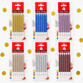 Happy Birthday Spiral Metallic Cake Candles