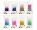 Happy Birthday Ombre Gradient Cake Candles