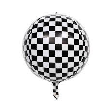 Racing Flag Foil Balloon