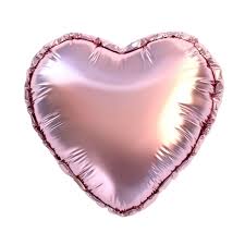 18" Pink Pastel Heart Shaped Foil Balloon