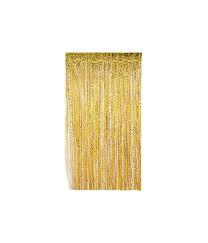 Matte Wave Foil Fringe Curtain