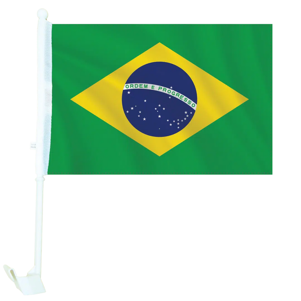 World Cup Themed Car Window Flag