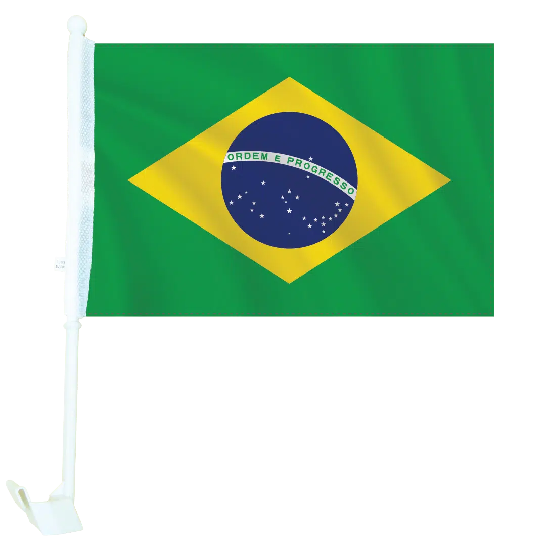 World Cup Themed Car Window Flag