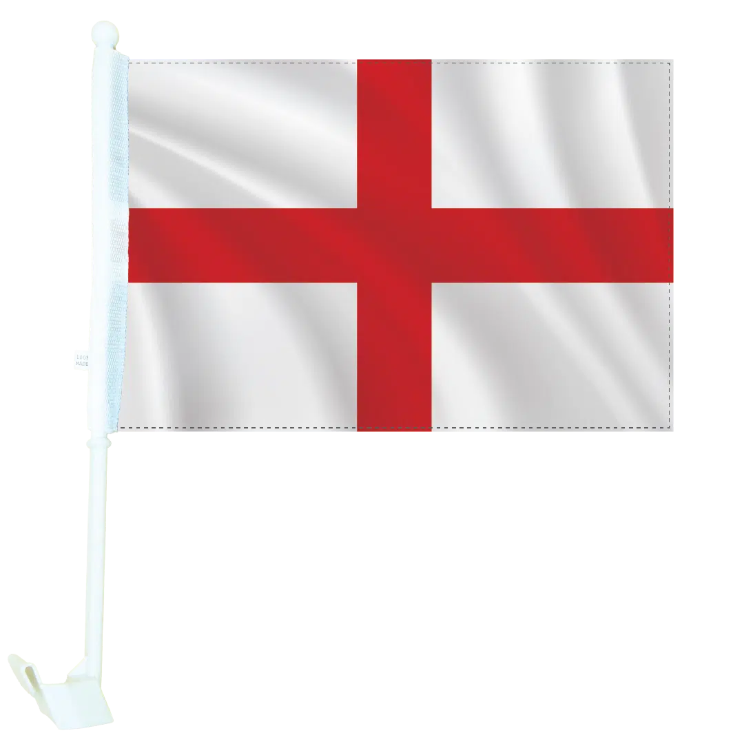 World Cup Themed Car Window Flag