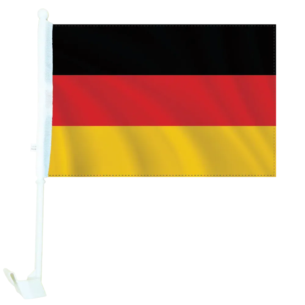 World Cup Themed Car Window Flag