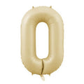 34" Numbers - Beige