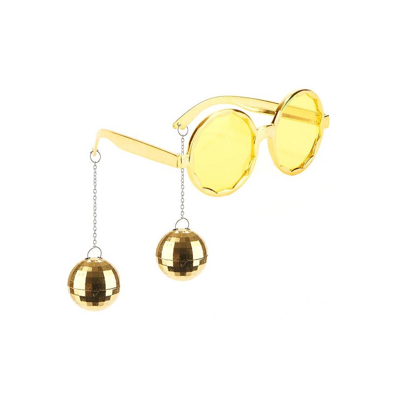 Retro Funky Sunglasses with Disco Balls