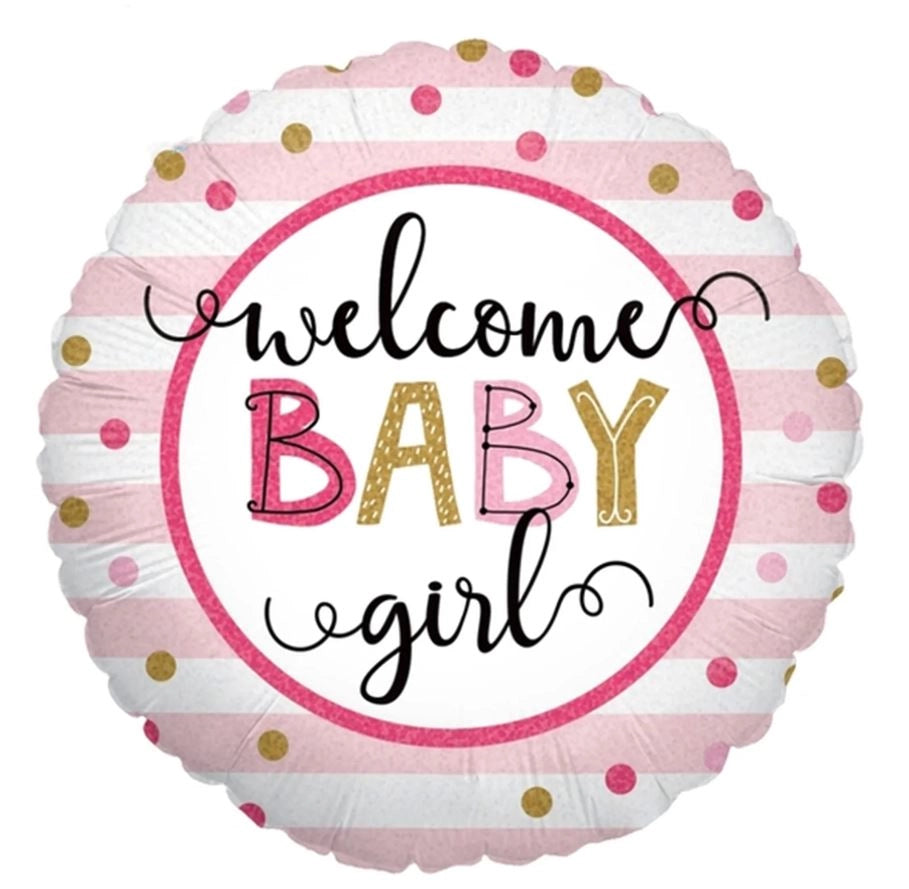 18" Welcome Baby Foil Balloon