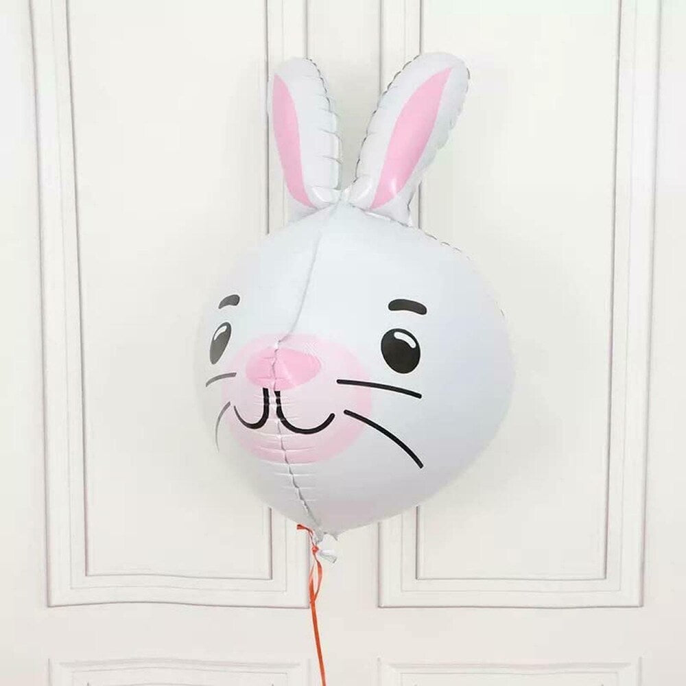 Rabbit - Baby Zoo Theme Foil Balloon