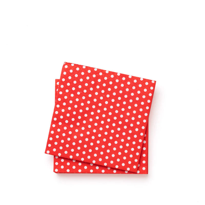 Polka Dot Party Paper Napkins