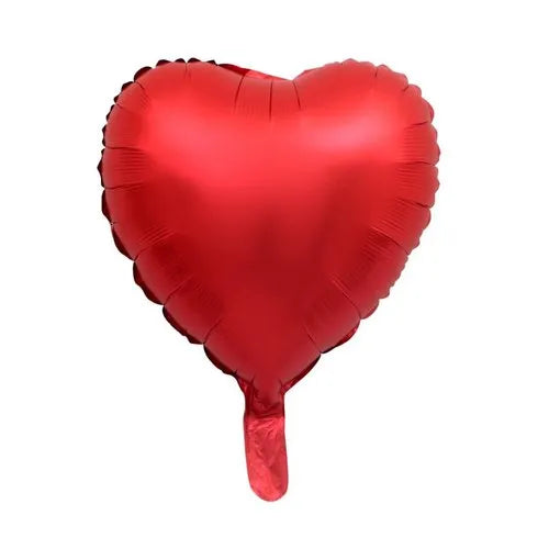 18" Chrome Heart Foil Balloon