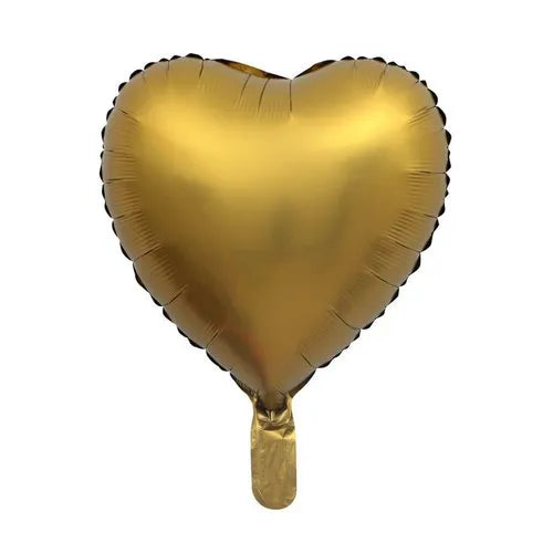 18" Chrome Heart Foil Balloon