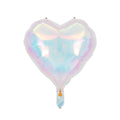 18" Pearl Heart Foil Balloon