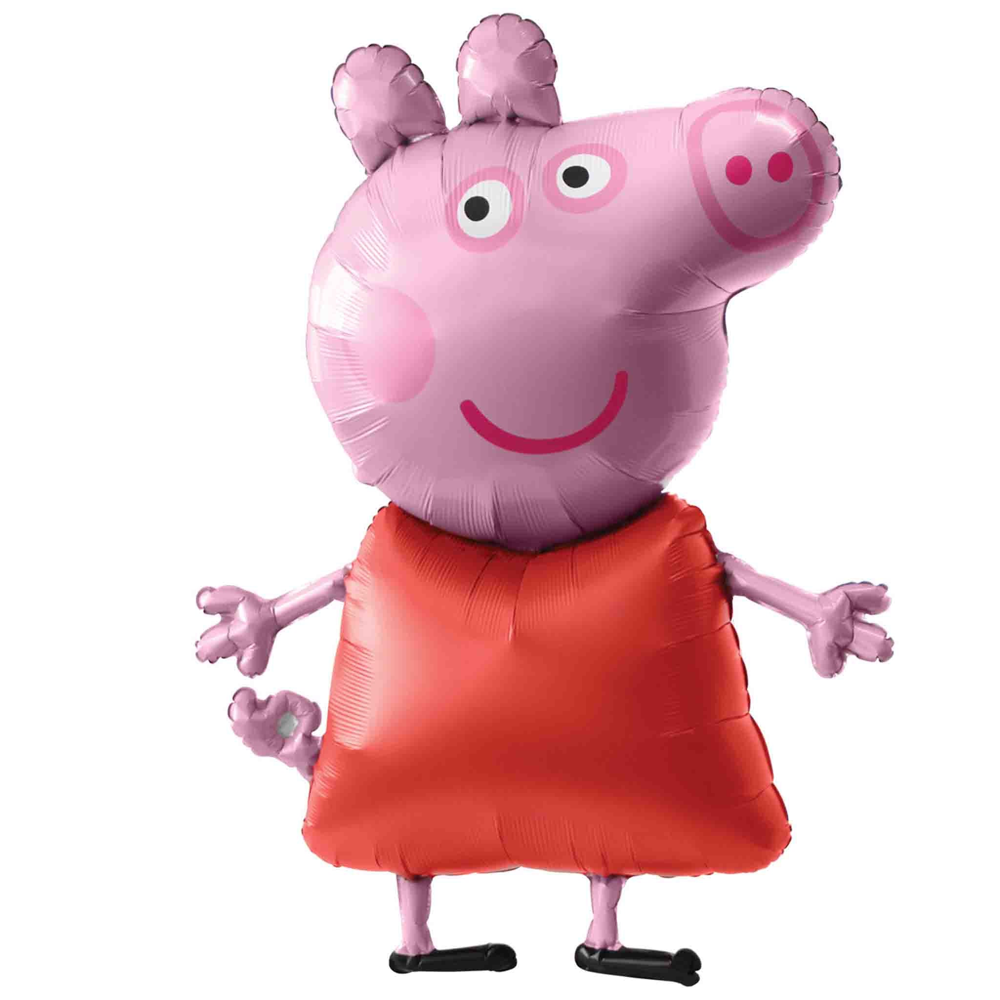 Peppa Pig Theme Foil Balloon