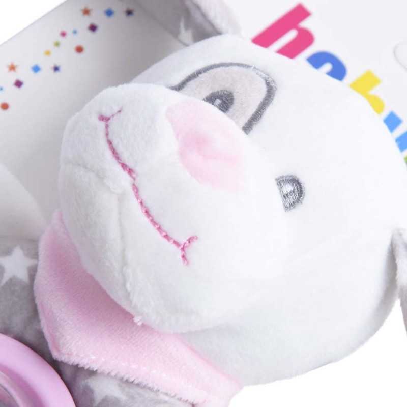 Plush Rattle Puppy Toy