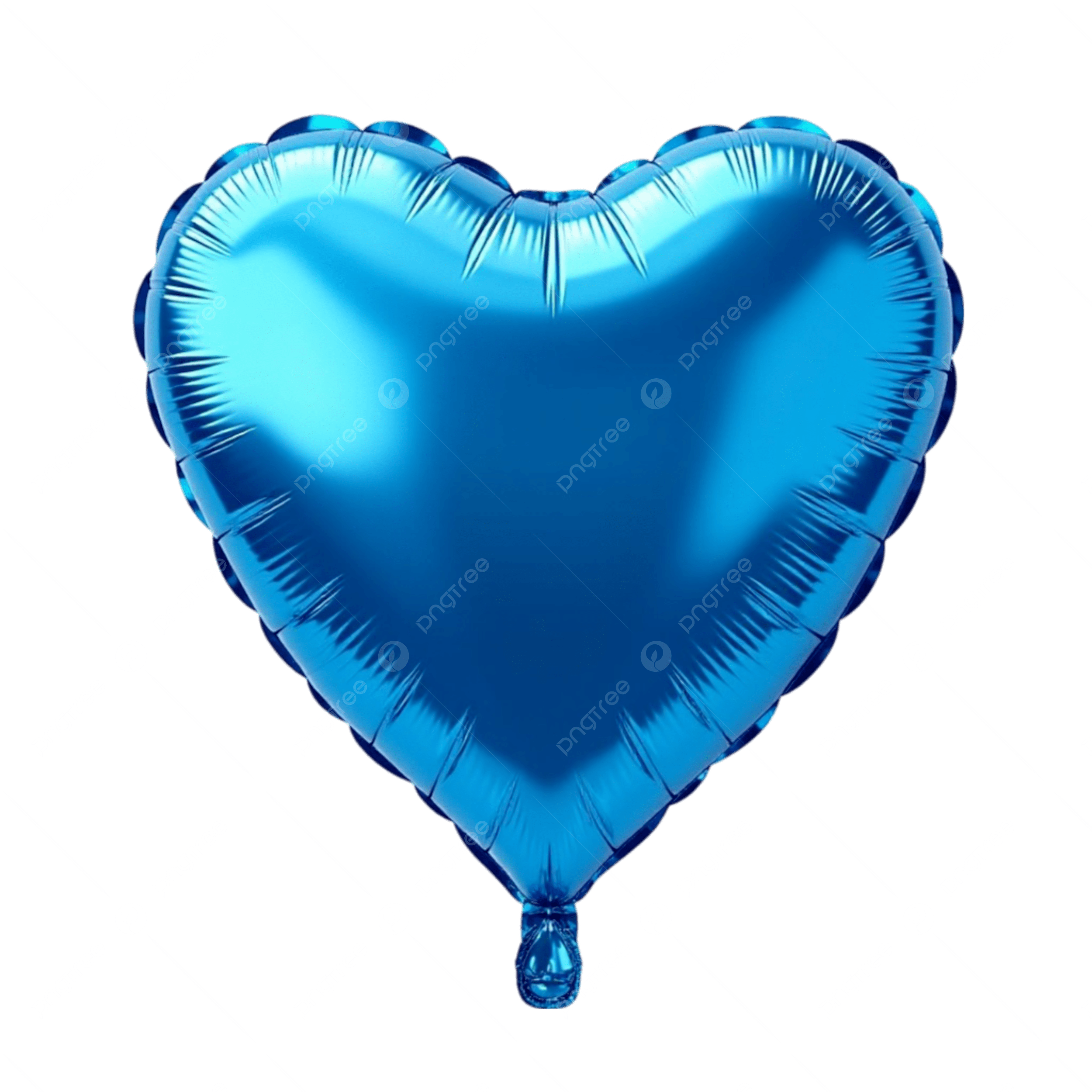 18" Chrome Heart Foil Balloon