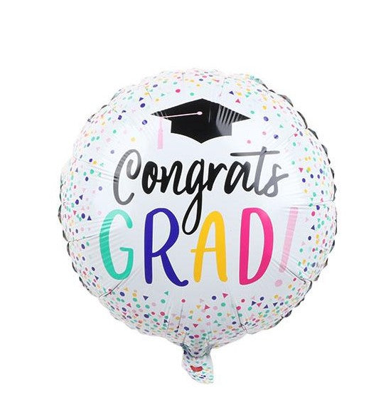 18" Congrats Grad Foil Balloon