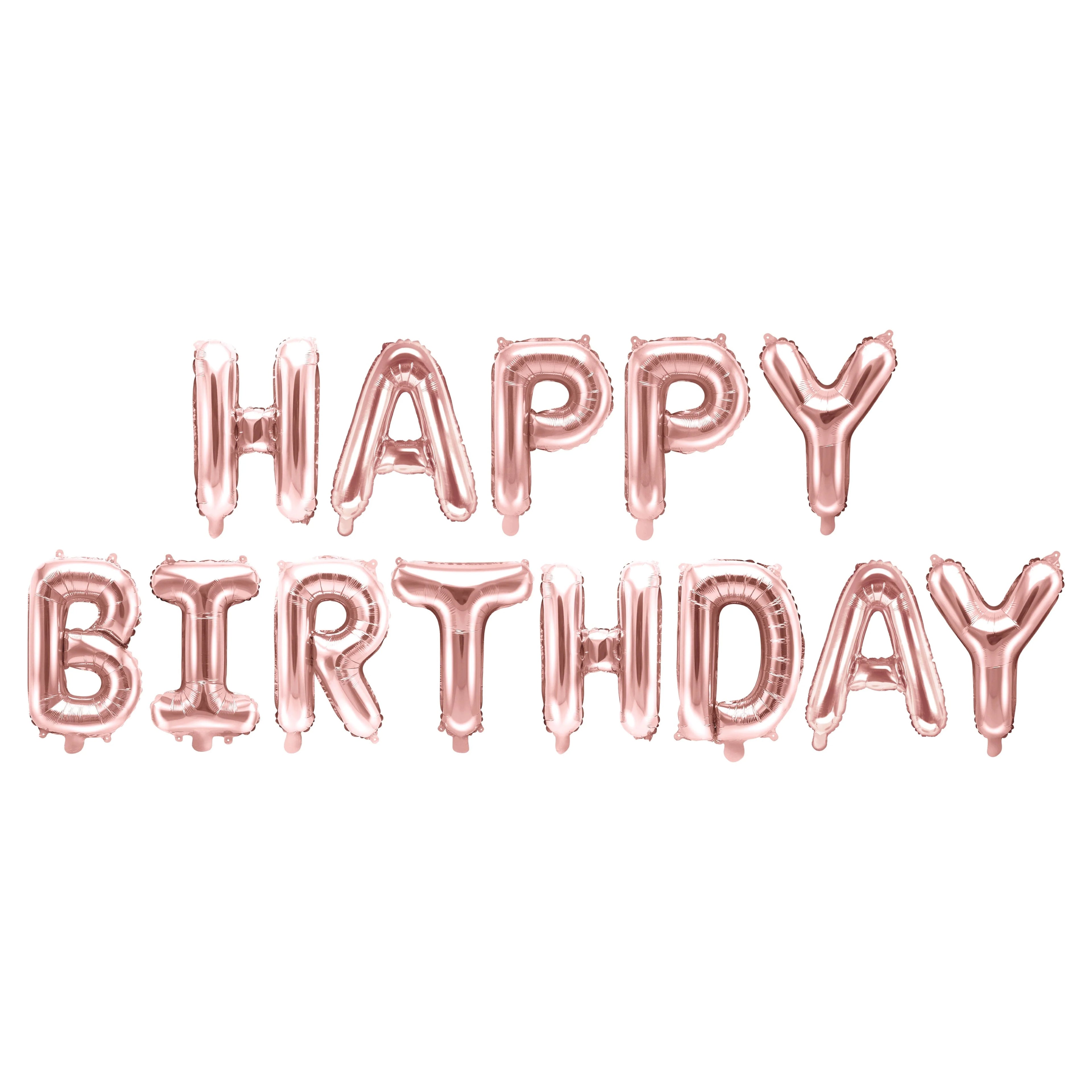 16" Happy Birthday Banner Foil Balloon