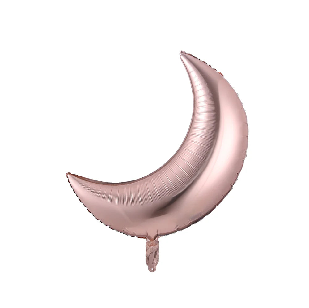 Crescent Moon Foil Balloon