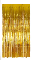 Plaine Foil Fringe Curtain
