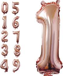 Numbers - Rose Gold