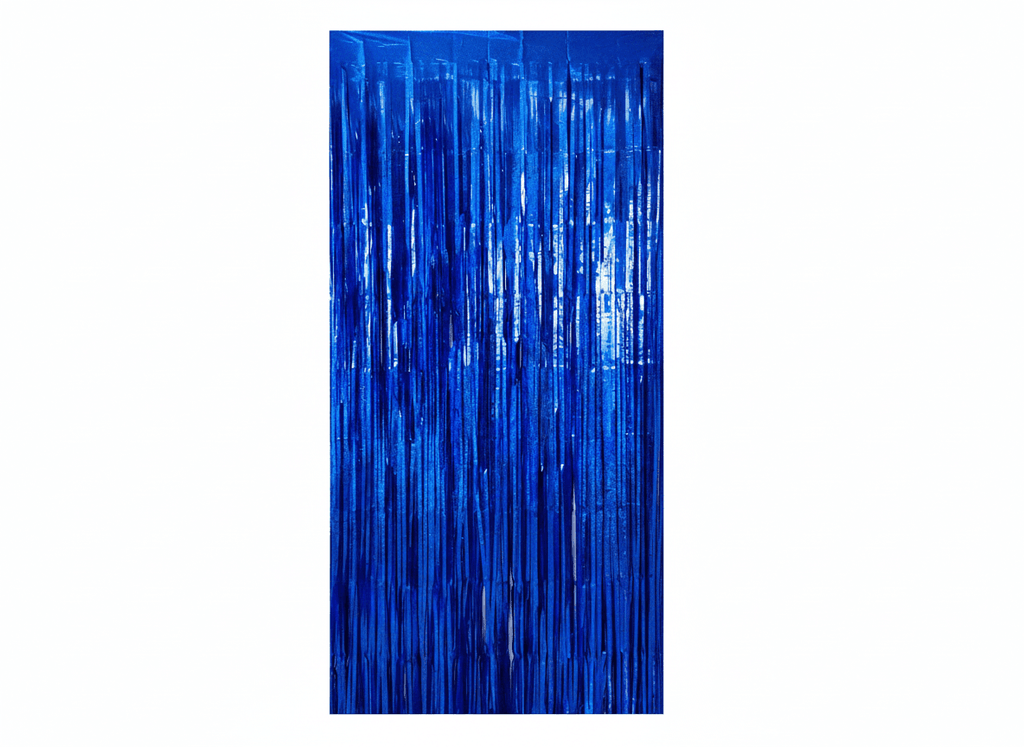 Plaine Foil Fringe Curtain