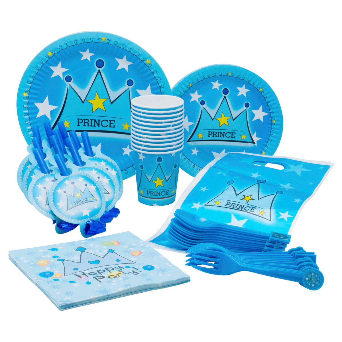 Prince/Princess Party Tableware Set