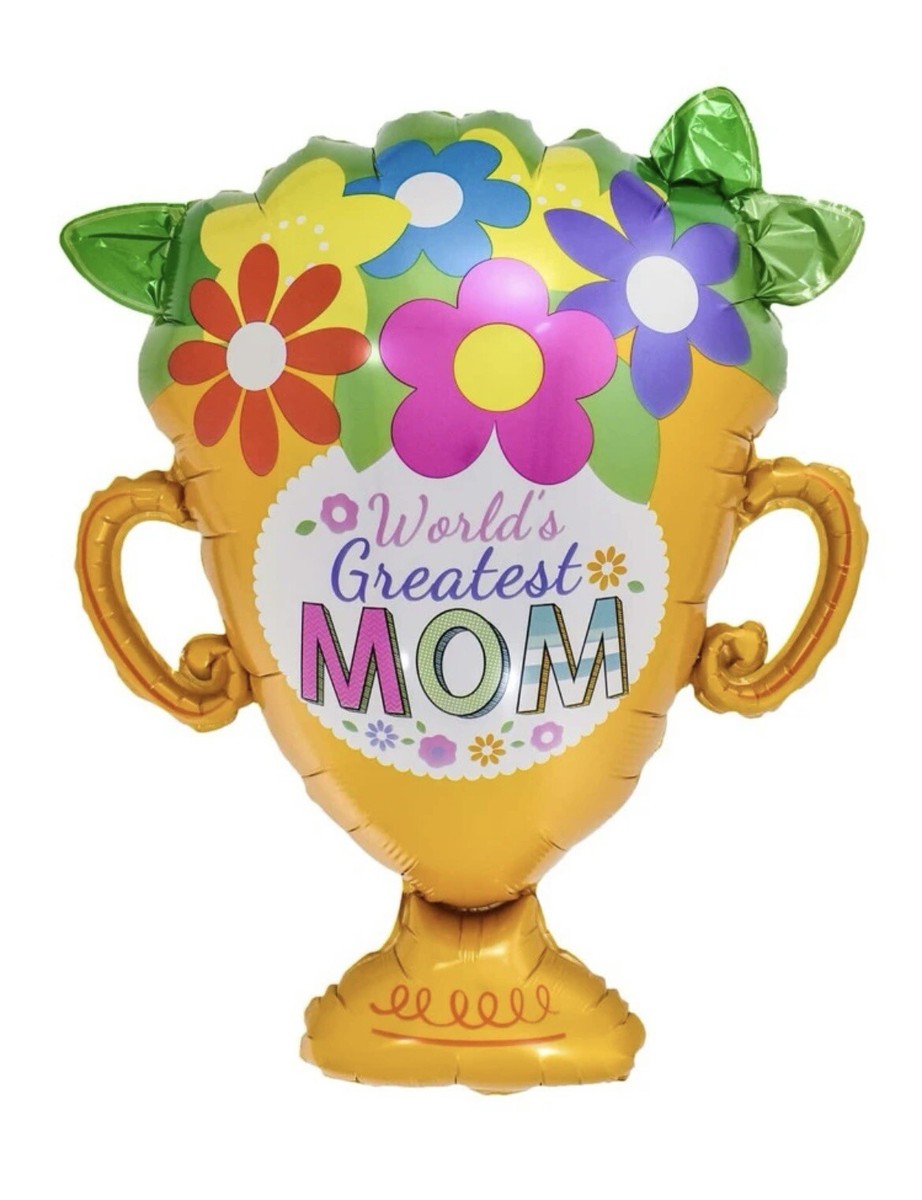 26" World Greatest Mom Balloon