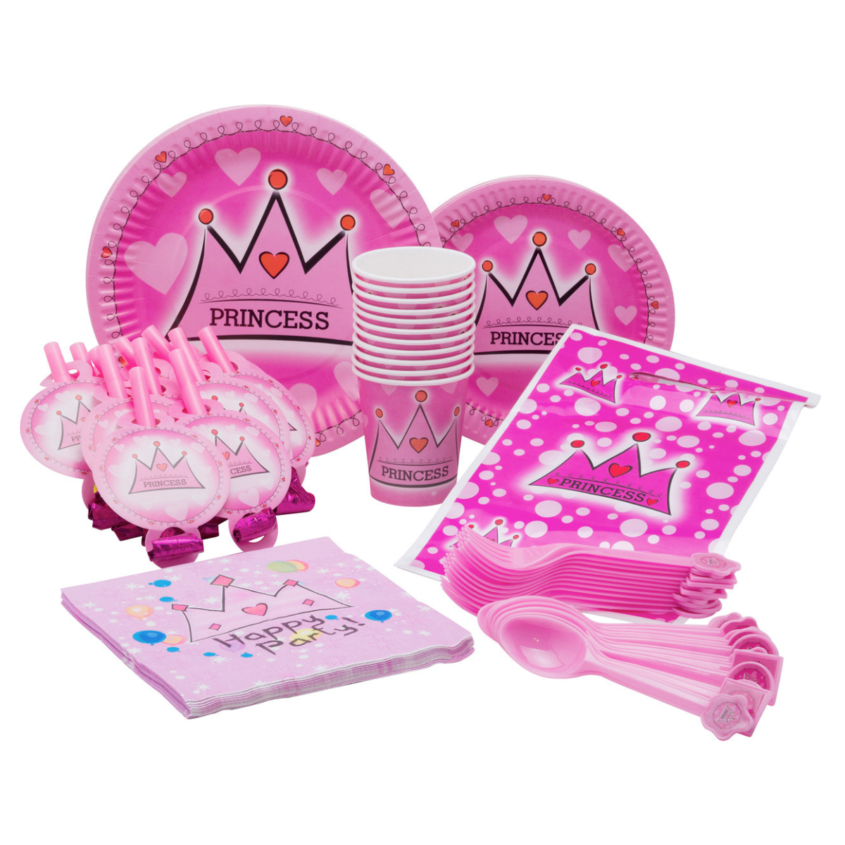 Prince/Princess Party Tableware Set
