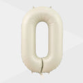 34" Numbers - Off-White