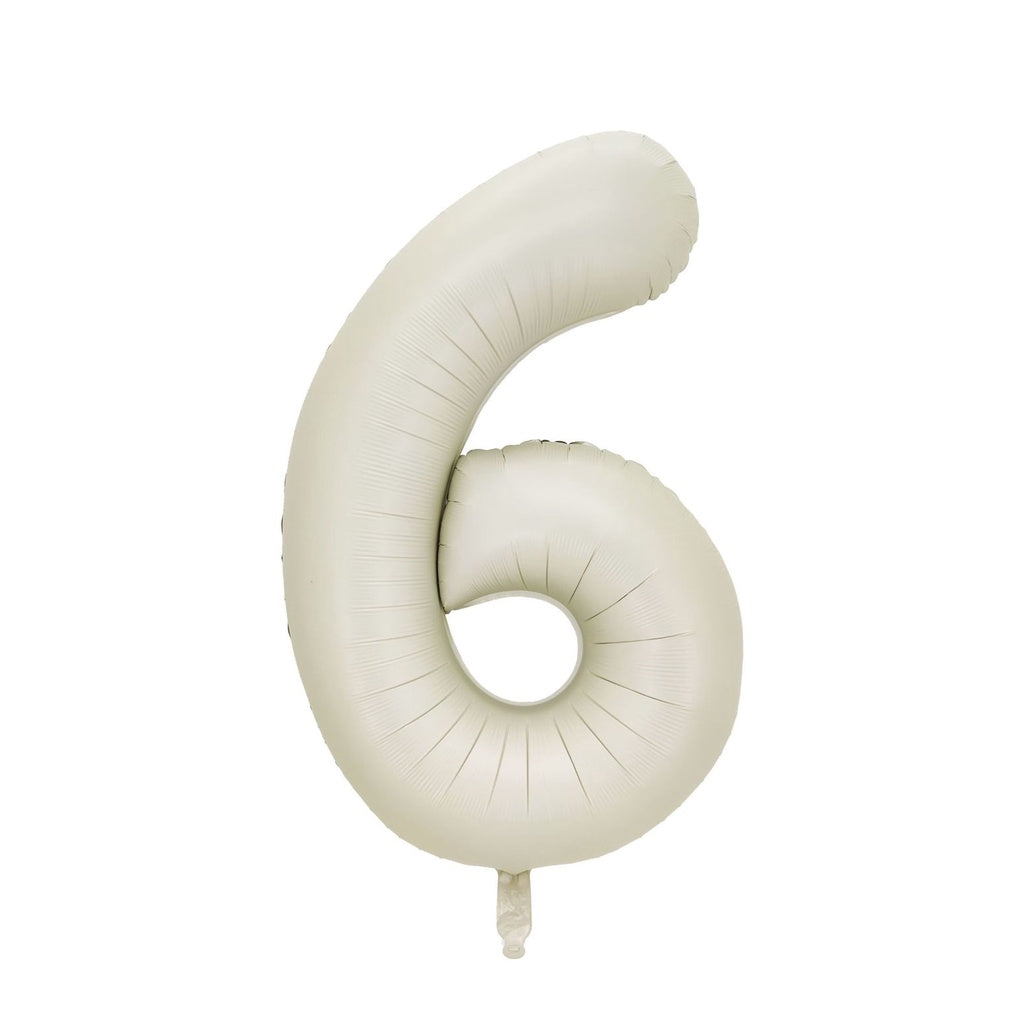 34" Numbers - Off-White