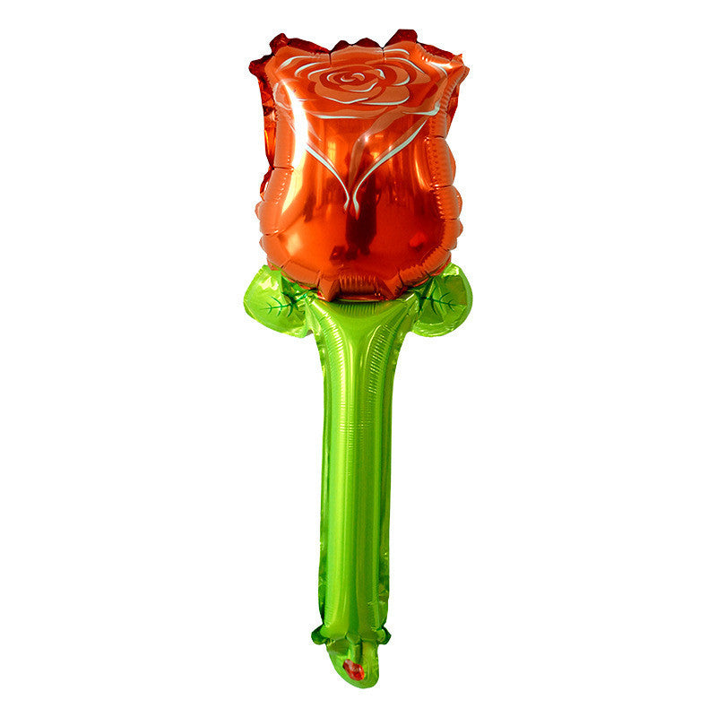 18" Roses Foil Balloon