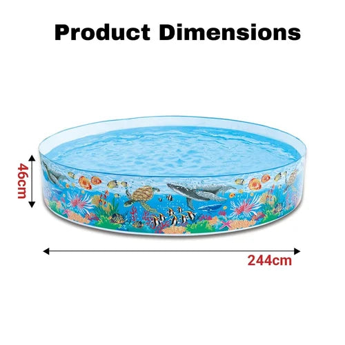 Non-Inflatable Portable Pool