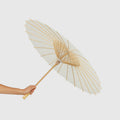Bridal White Parasol