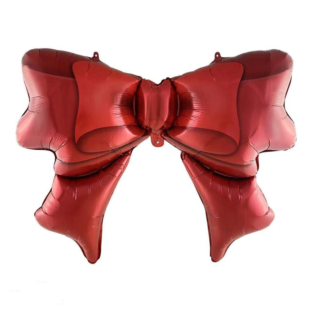 35" Red Bow Shape Balloon