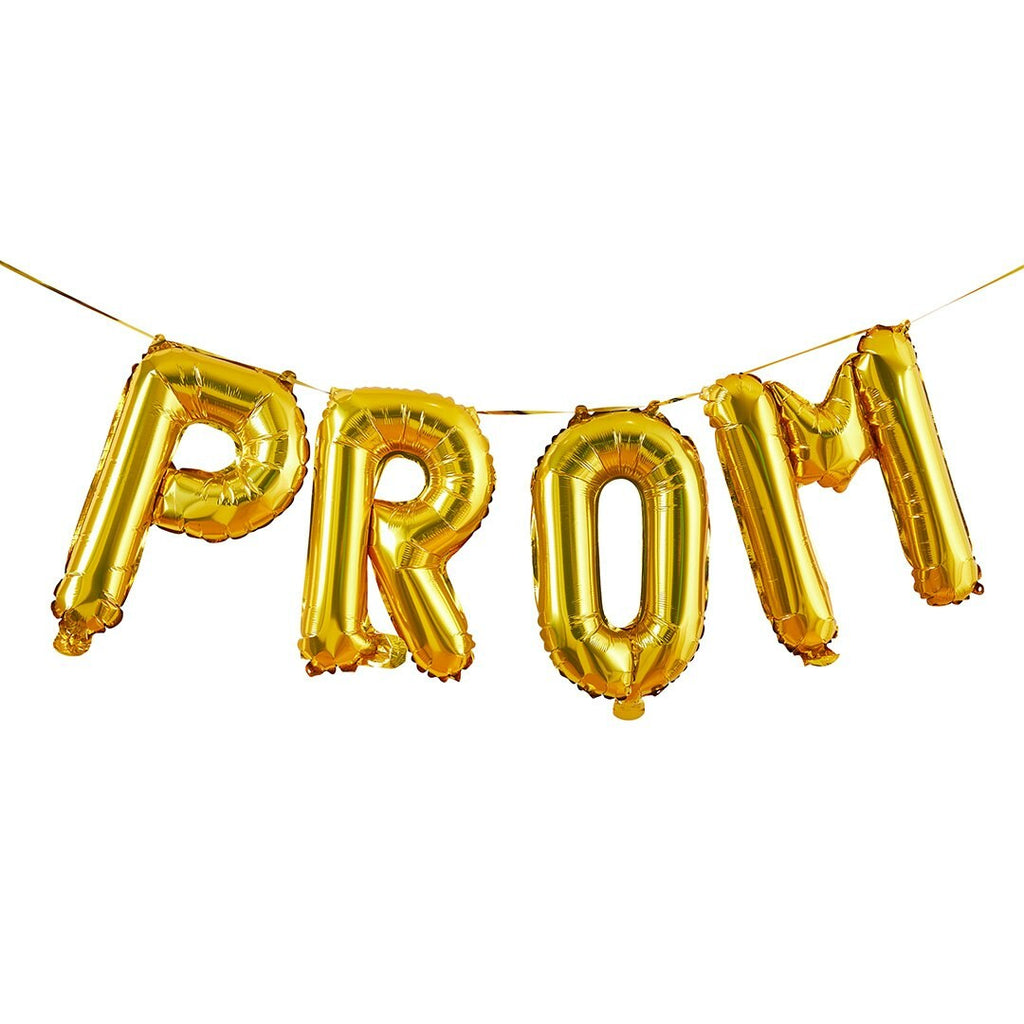 34" Prom (Letters) Foil Balloon