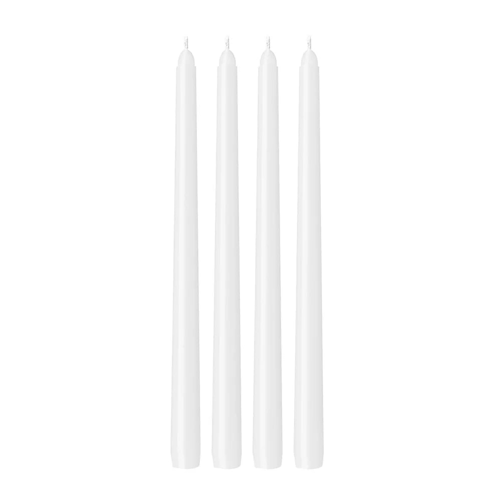 White Taper Candles