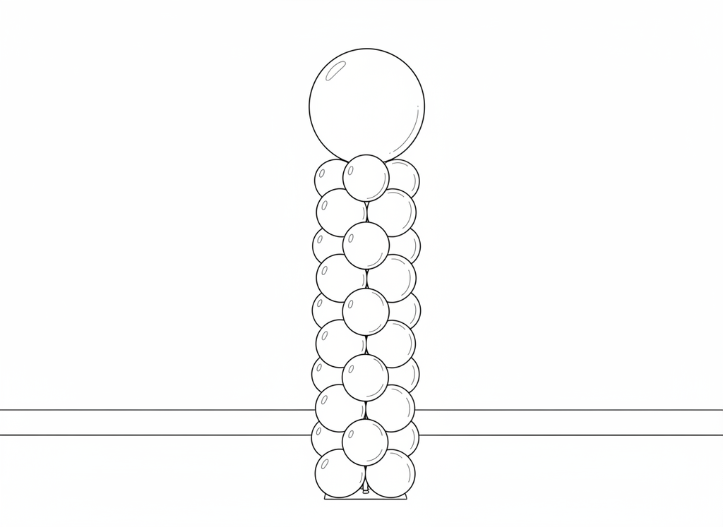 Customized Balloon Columns Design